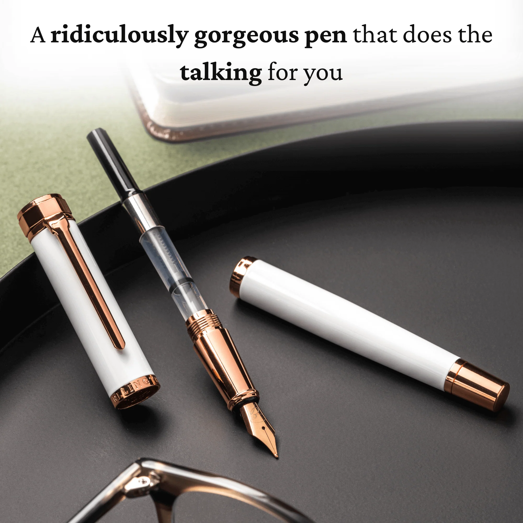 Alpine Rose Fountain Pen - Image 6