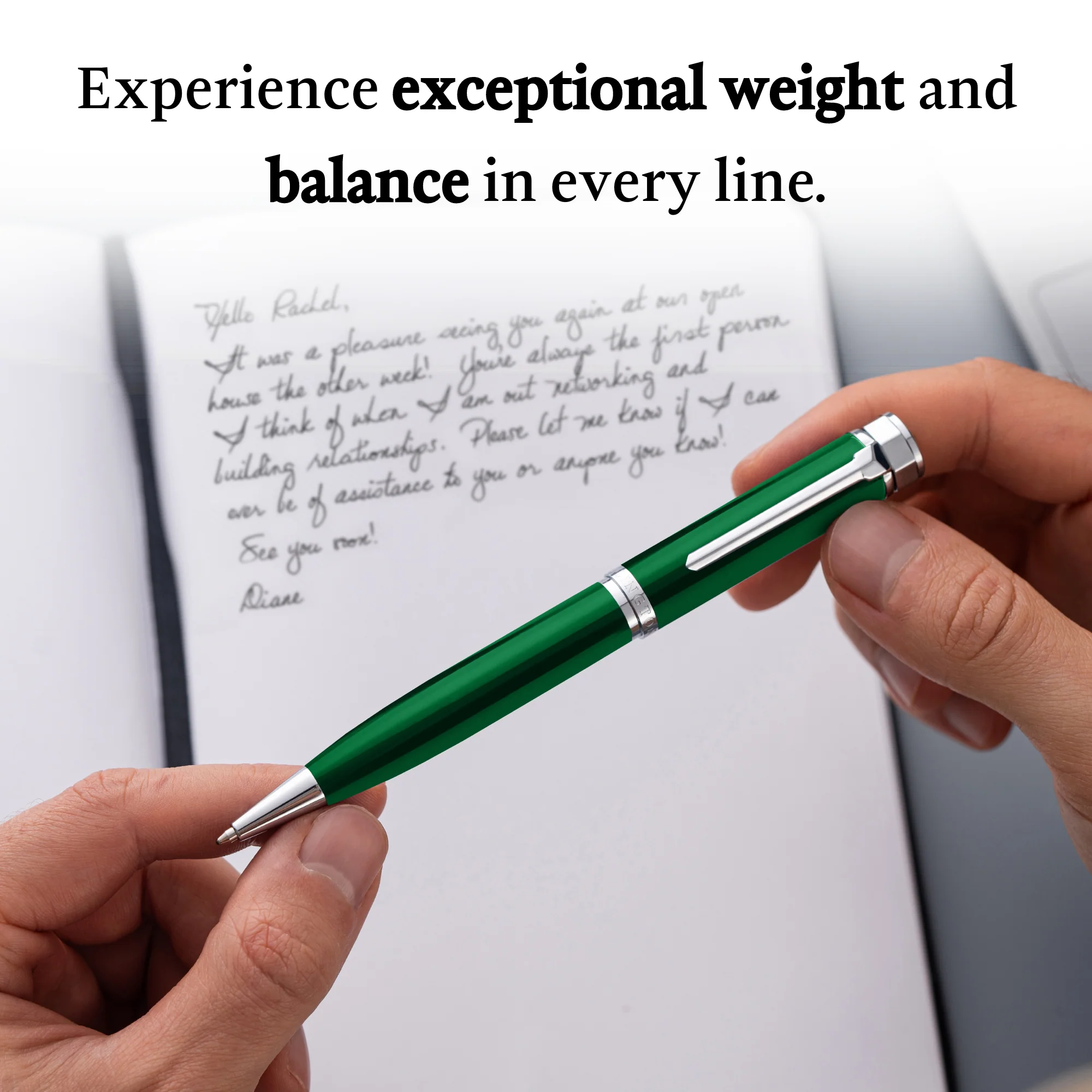Emerald Sterling Ballpoint - Image 4