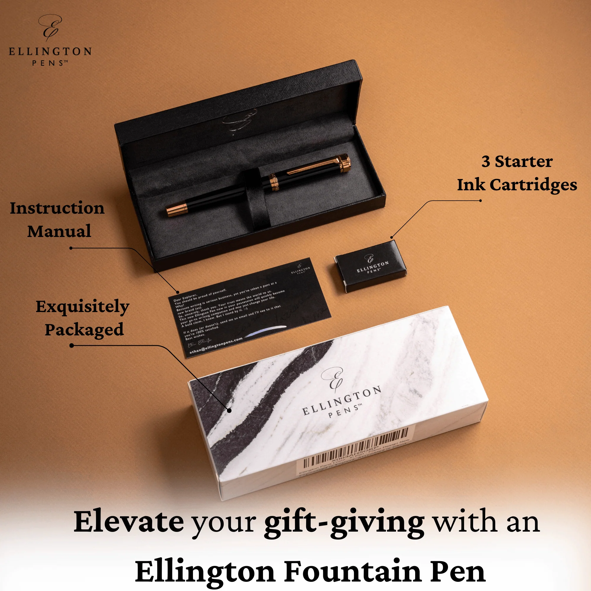Midnight Rose Fountain Pen - Image 4