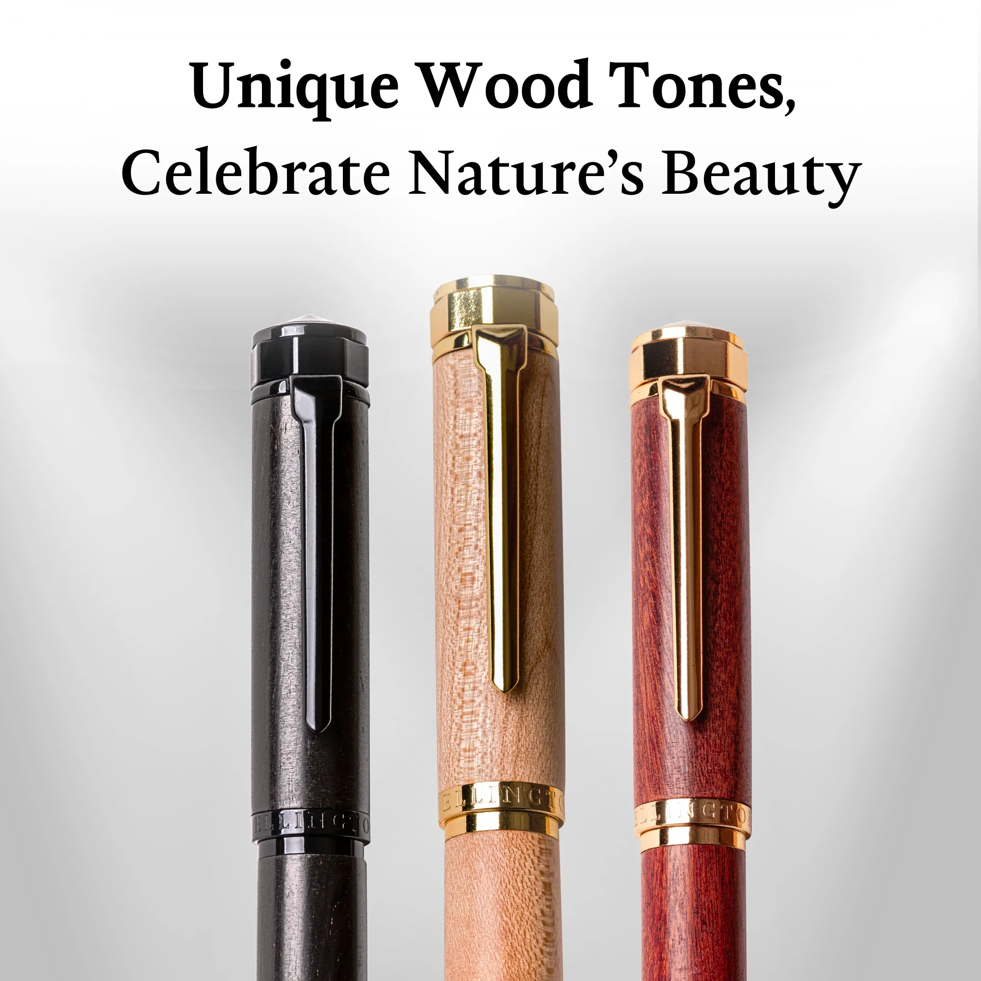 Ebon Elegance Blackwood Fountain Pen - Image 8