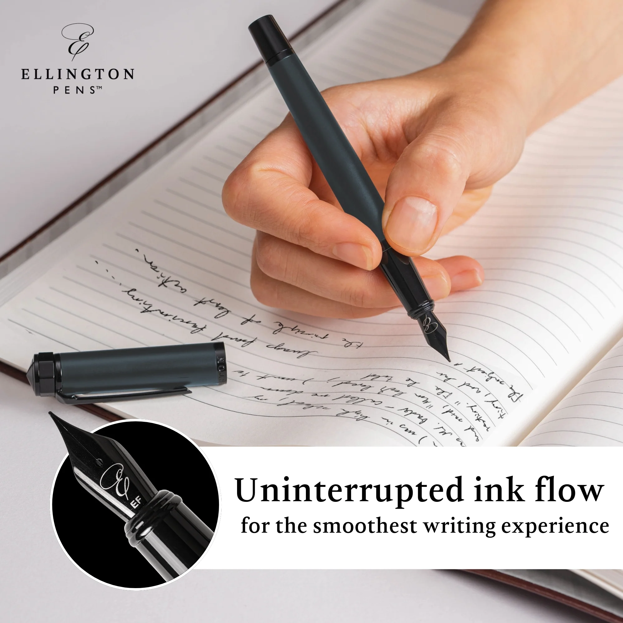 Celestial Tide Matte Fountain Pen - Image 8