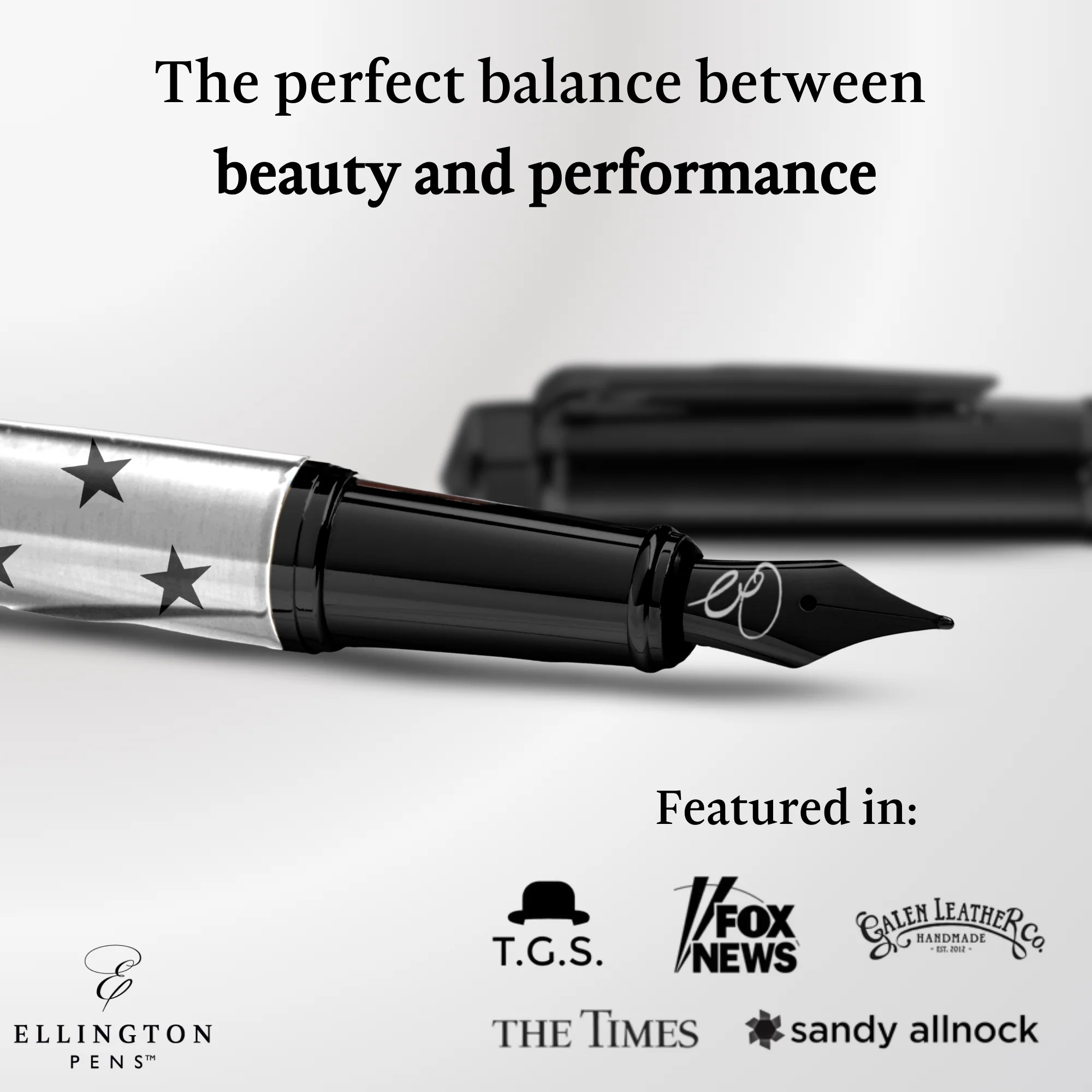 Cosmic Silver Fountain Pen - Image 4