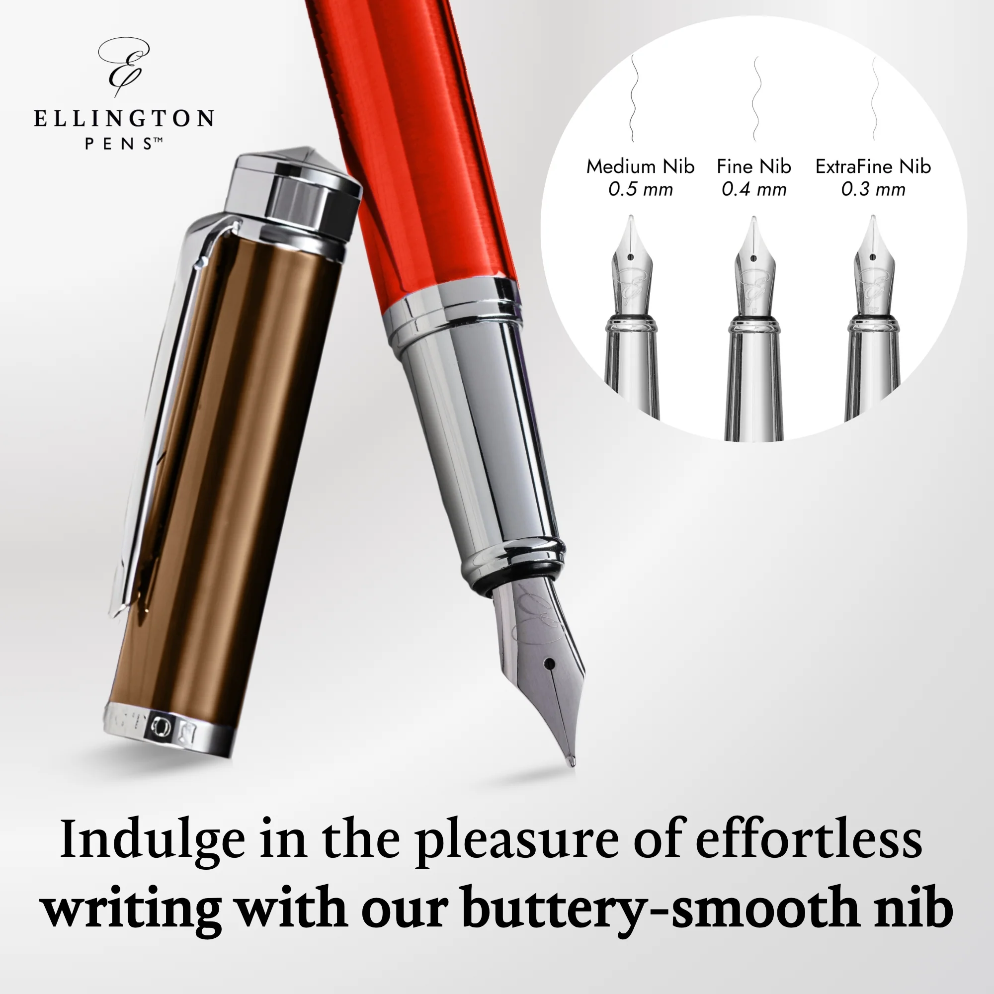 Crimson Rust Fountain Pen - Image 3
