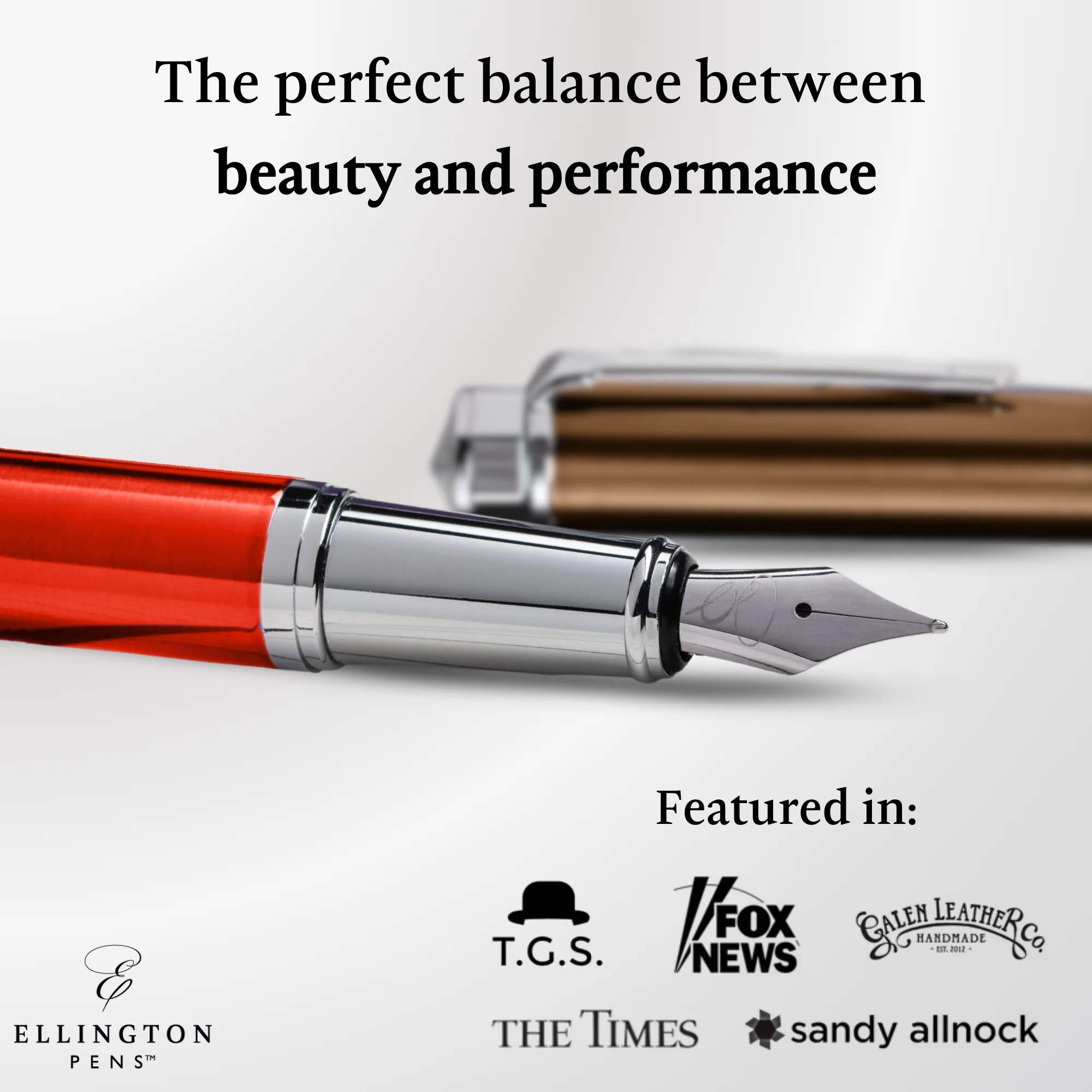Crimson Rust Fountain Pen - Image 4