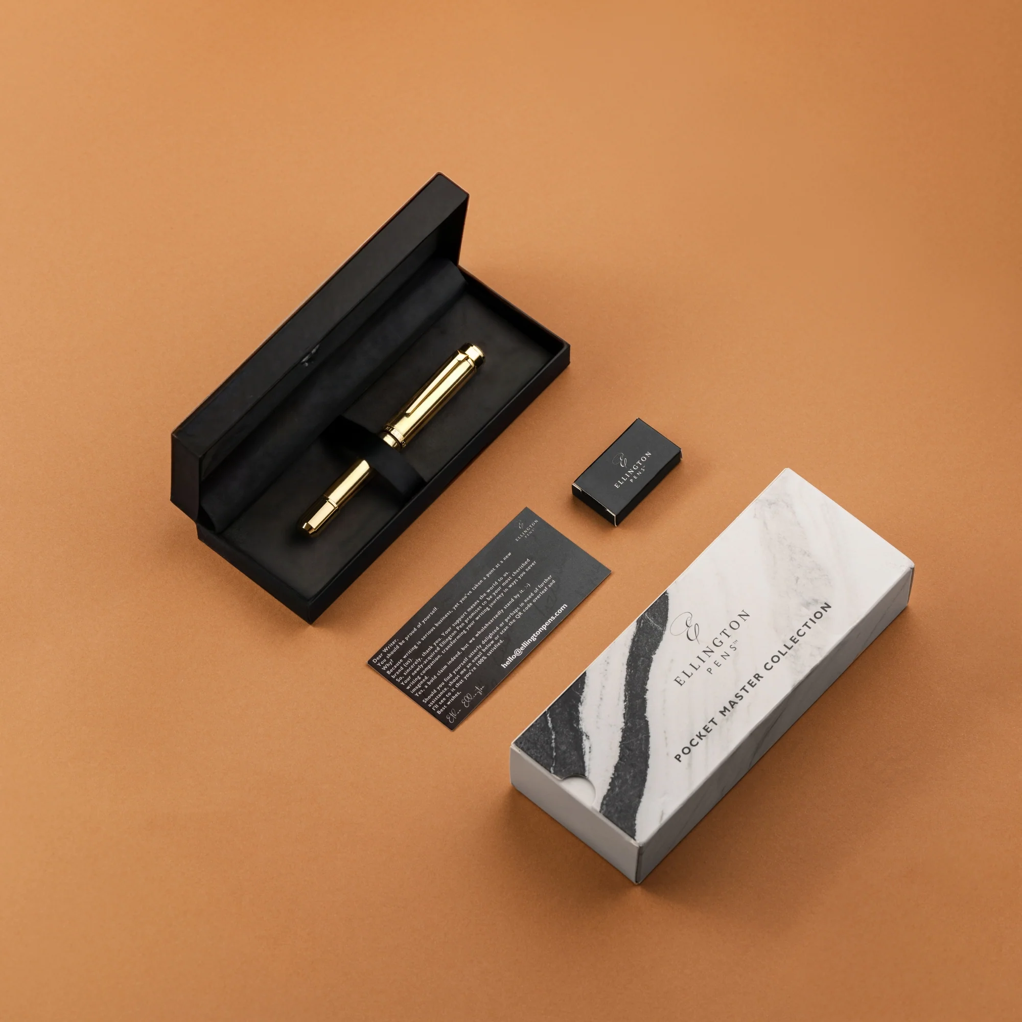 Elysisan Gold Pocket Size Fountain Pen - Image 3