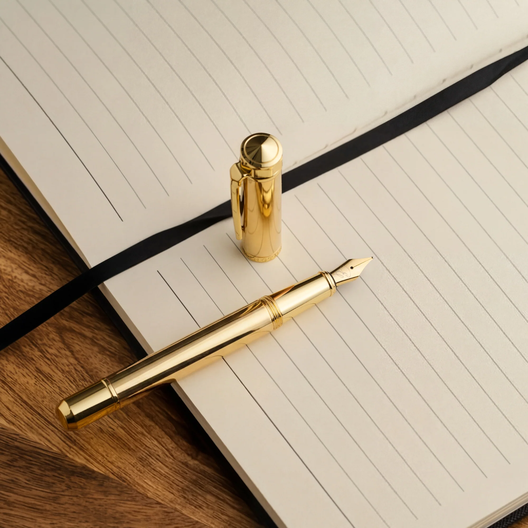 Elysisan Gold Pocket Size Fountain Pen - Image 6