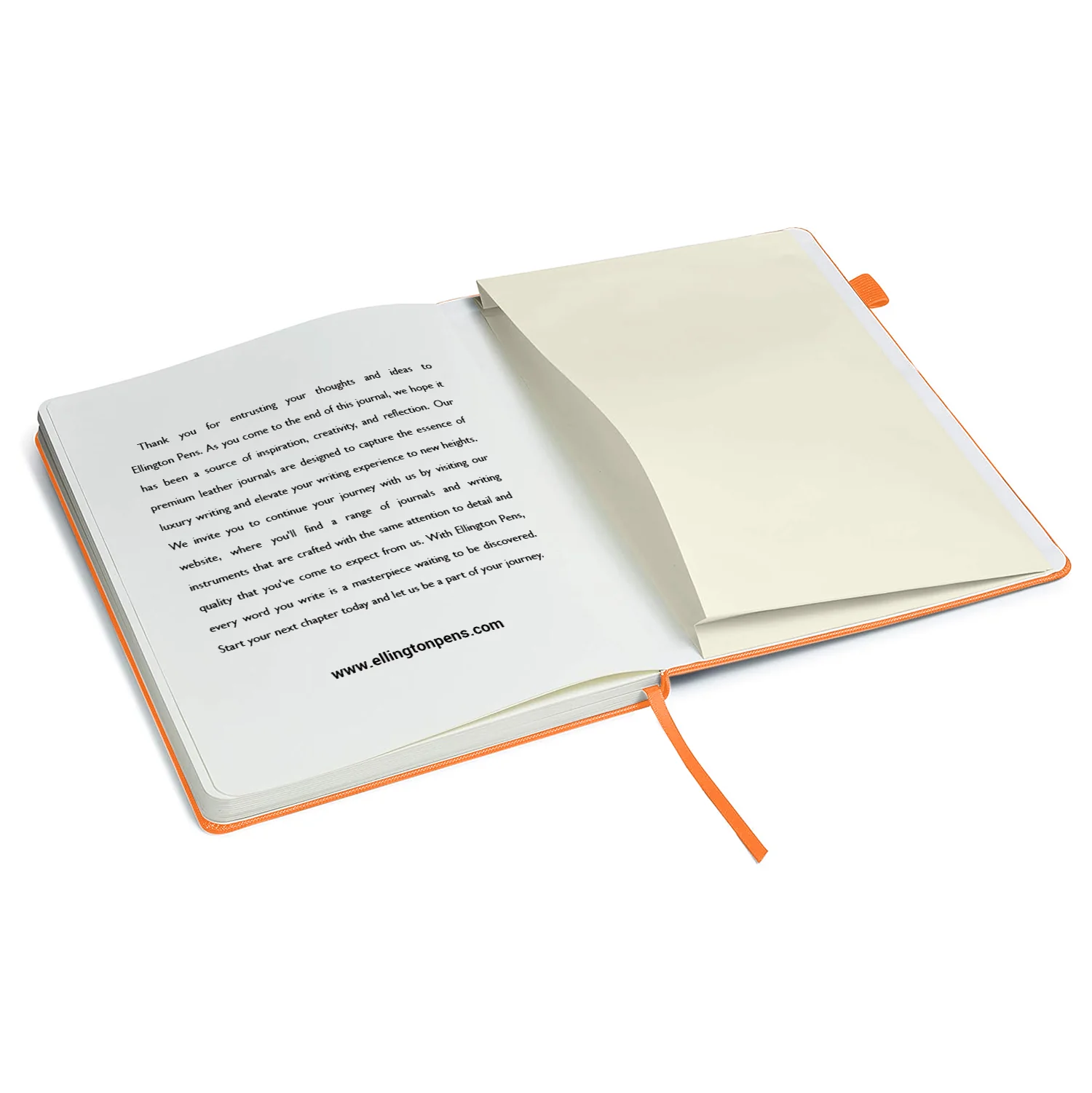 Orange Journal - PU Saffiano Leather - Image 7