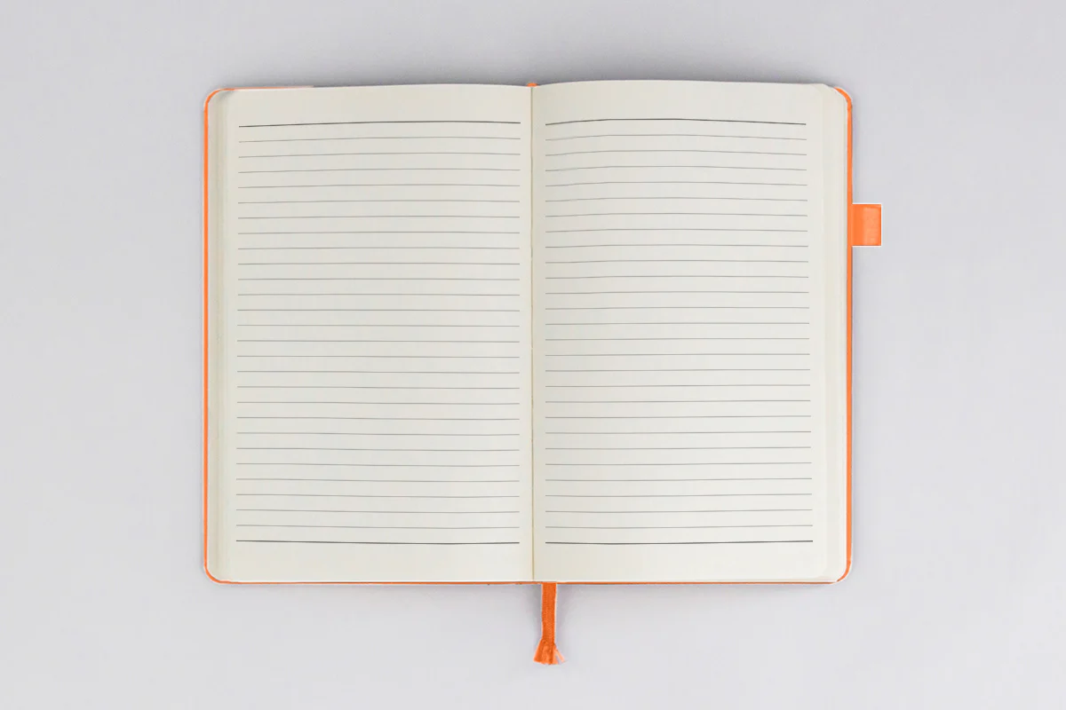 Orange Journal - PU Saffiano Leather - Image 9