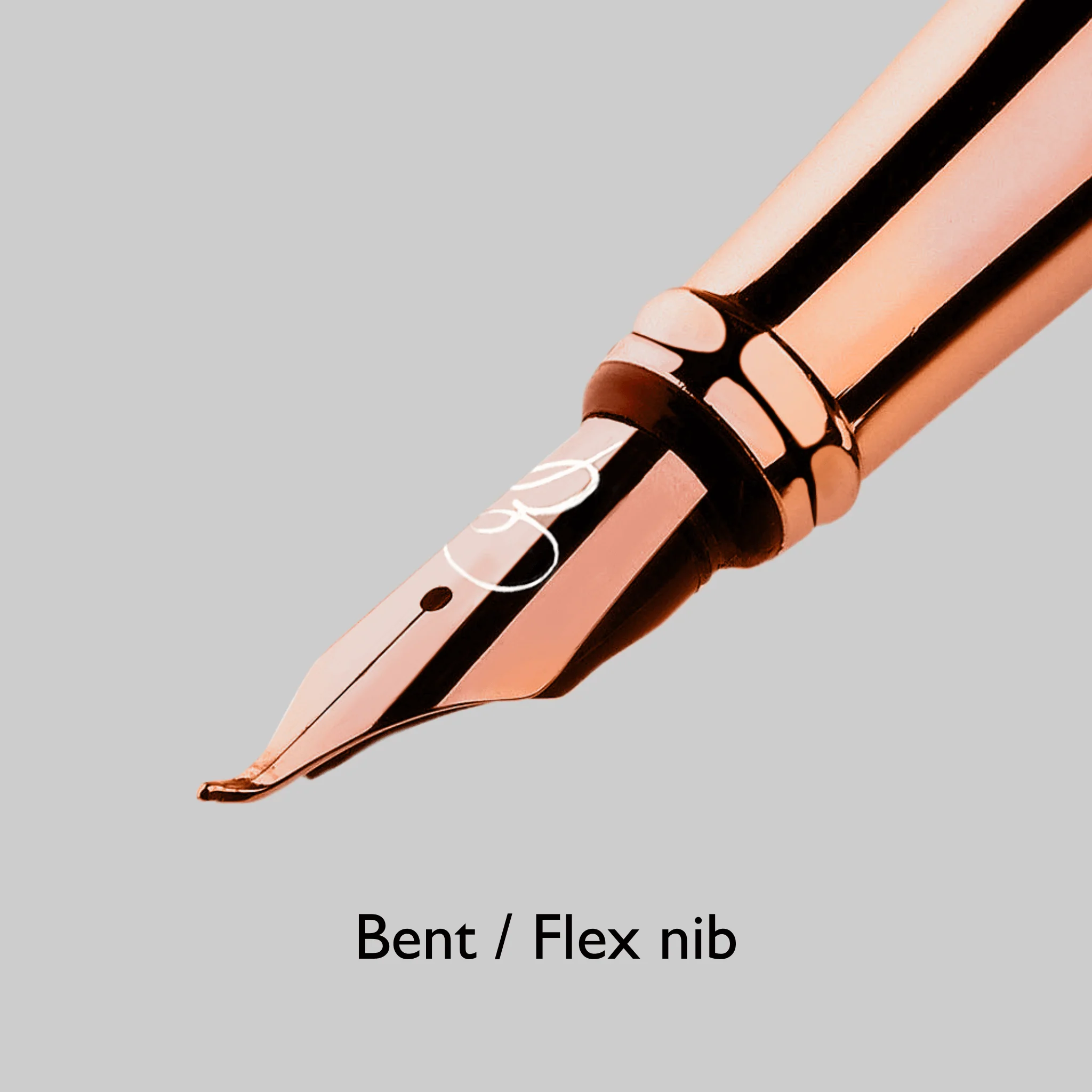 Replacement Nib with Ink Converter - Rose Gold - Image 6
