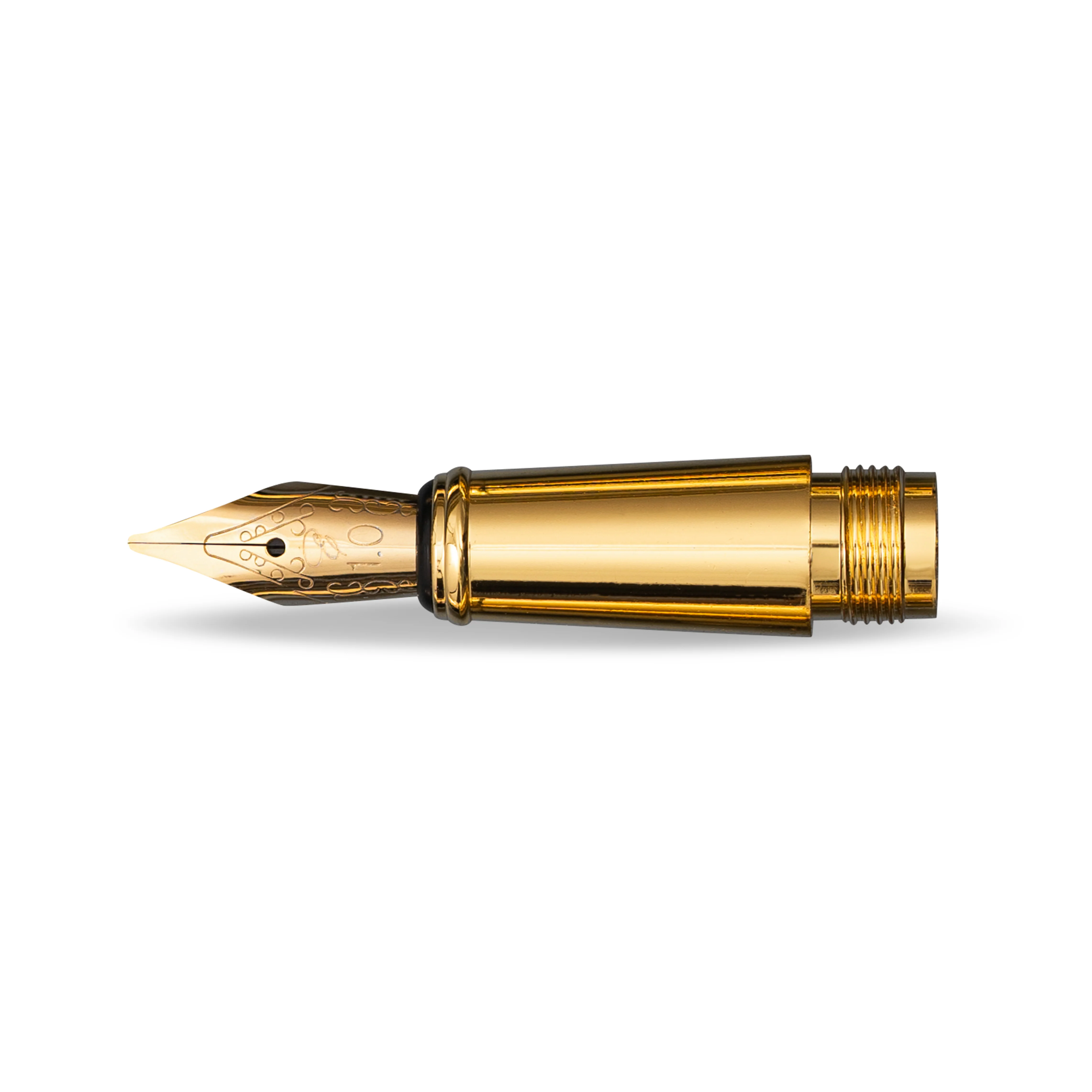 Replacement Nib with Ink Converter - Gold - Image 12