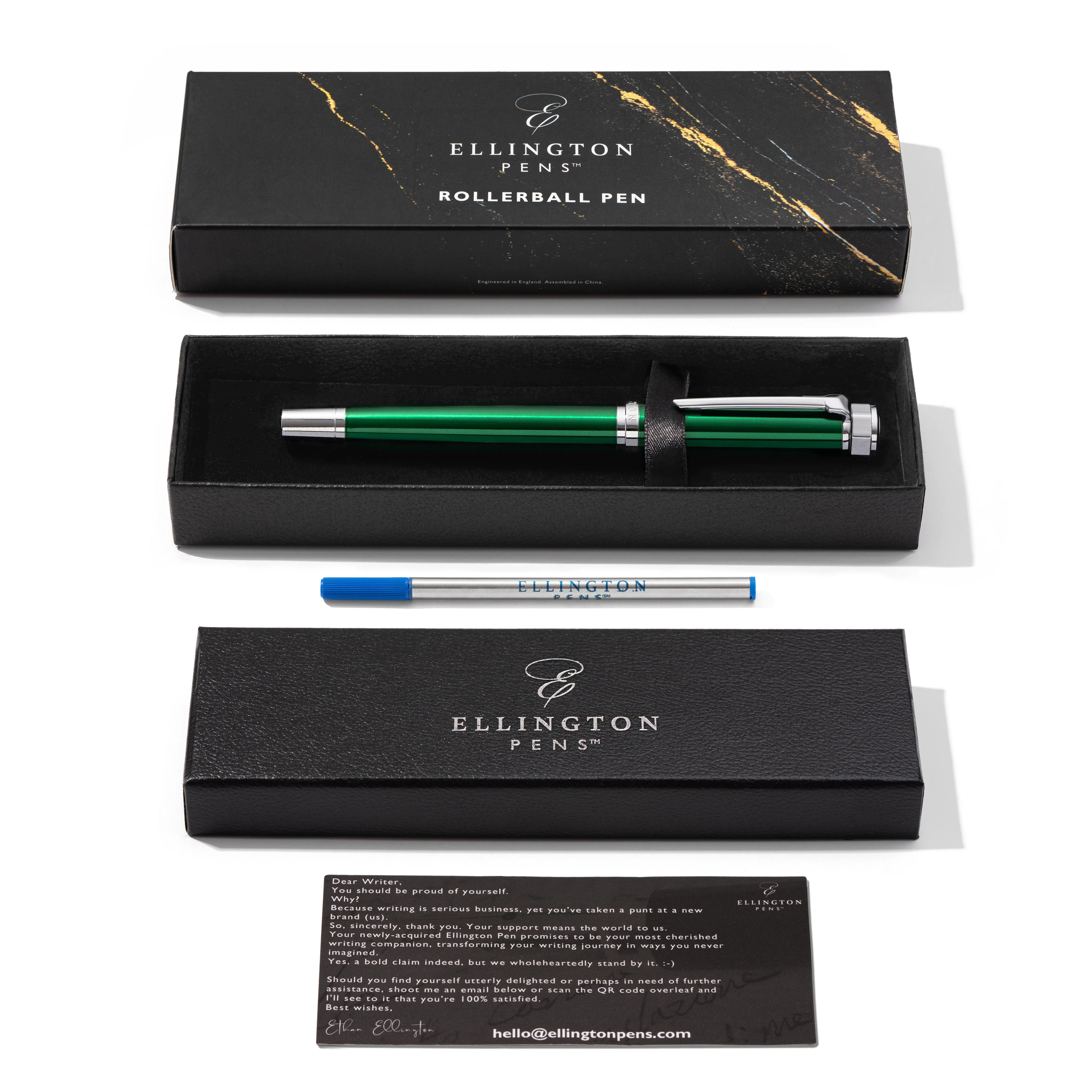 Emerald Sterling Rollerball - Image 6
