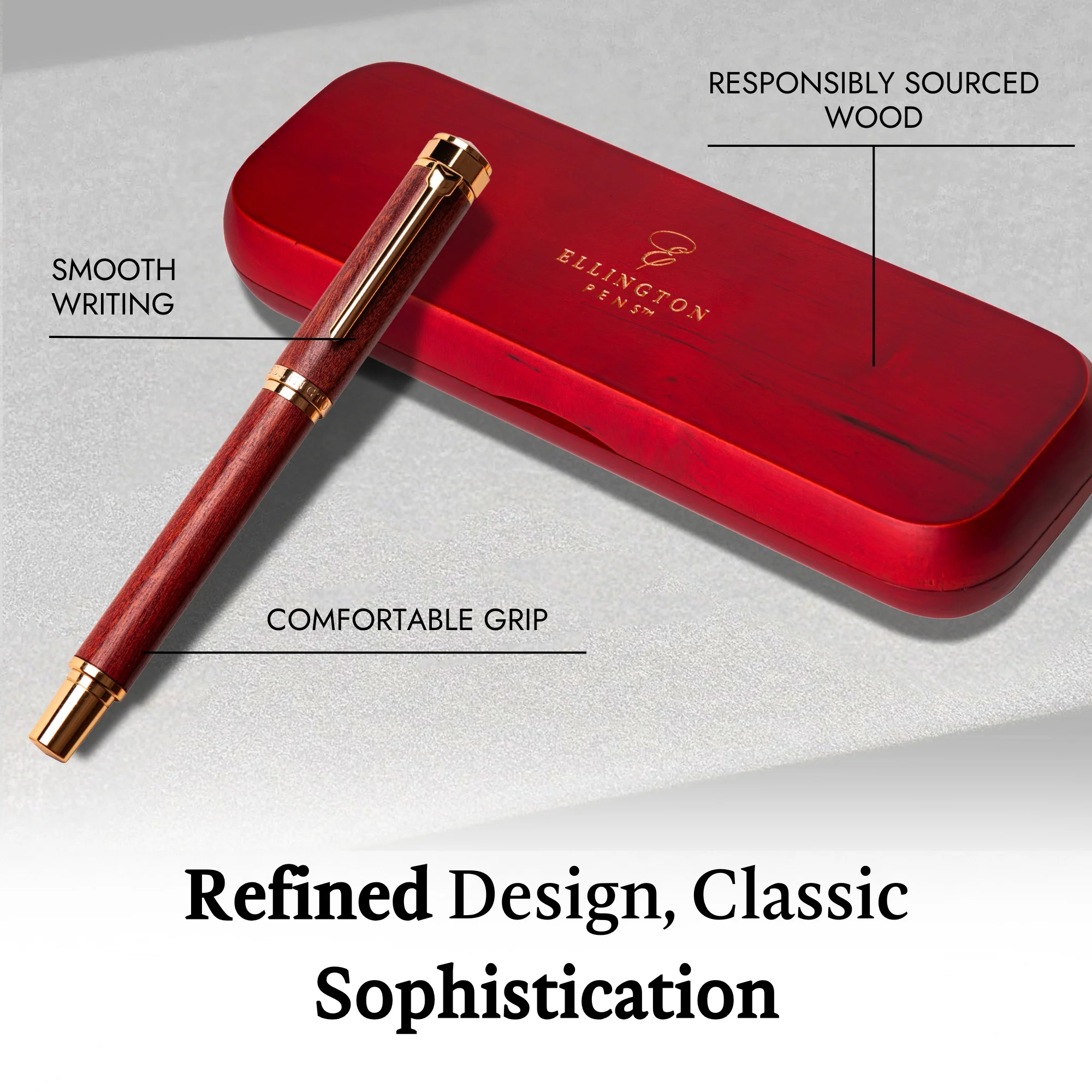 Rosewood Radiance Fountain Pen - Image 7