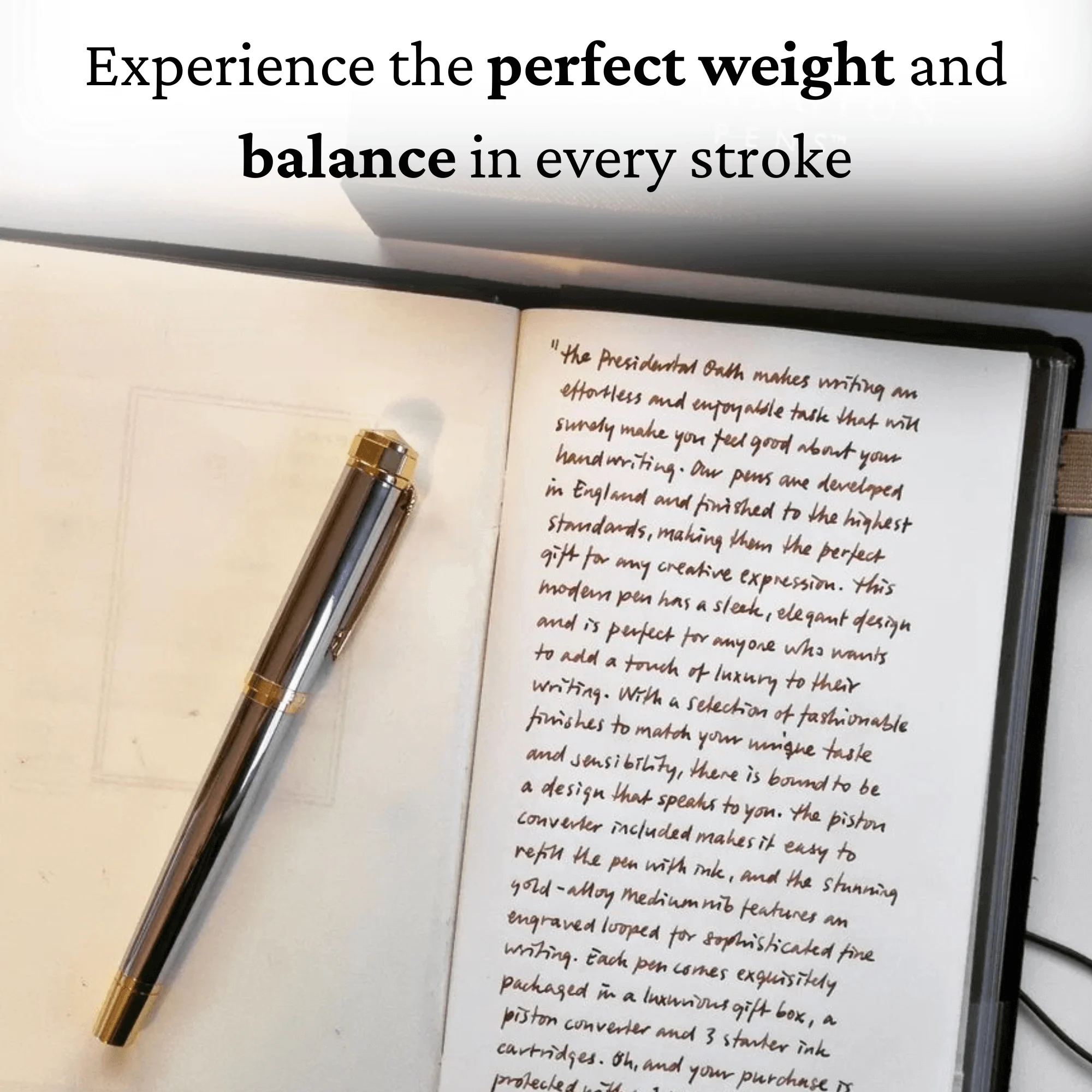 The Silver Horizon Fountain Pen - Image 10