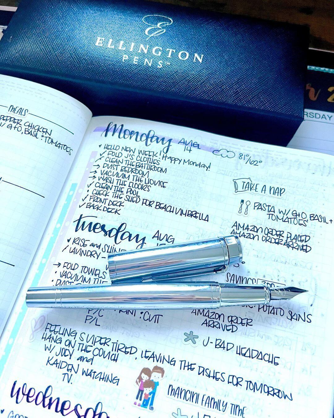 Silver Sonata Fountain Pen - Image 12