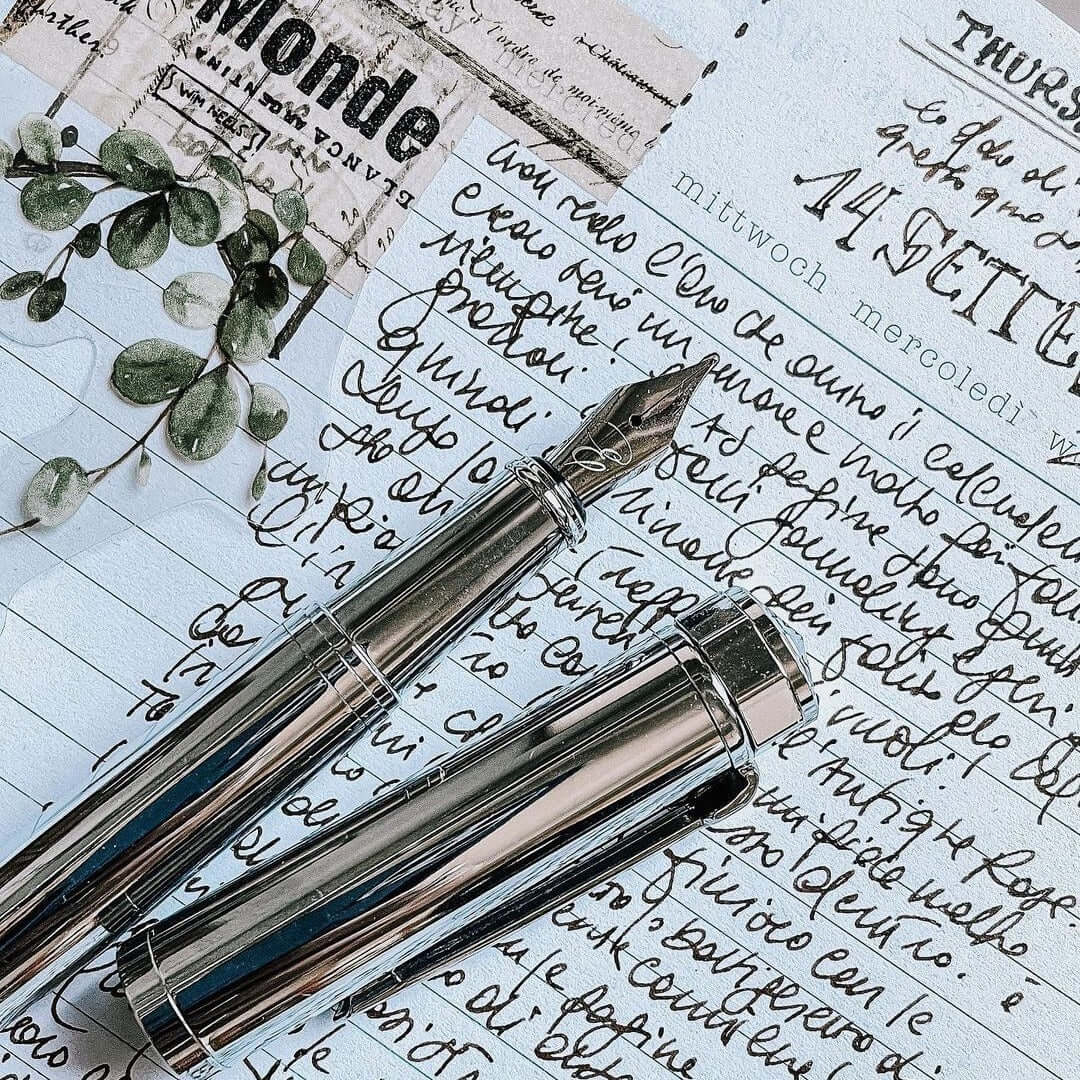Silver Sonata Fountain Pen - Image 8