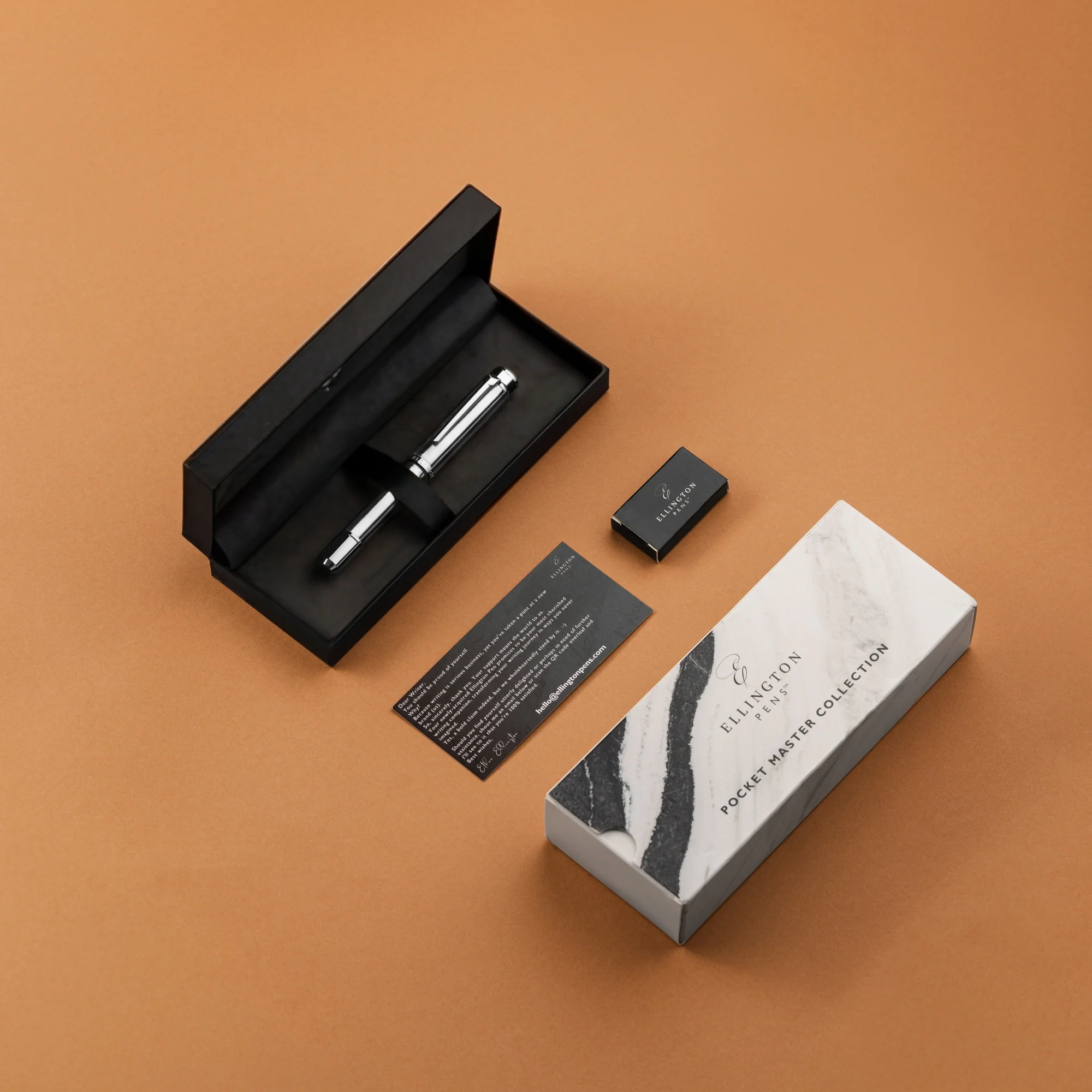 Silver Sonata Pocket Size Fountain Pen - Image 3
