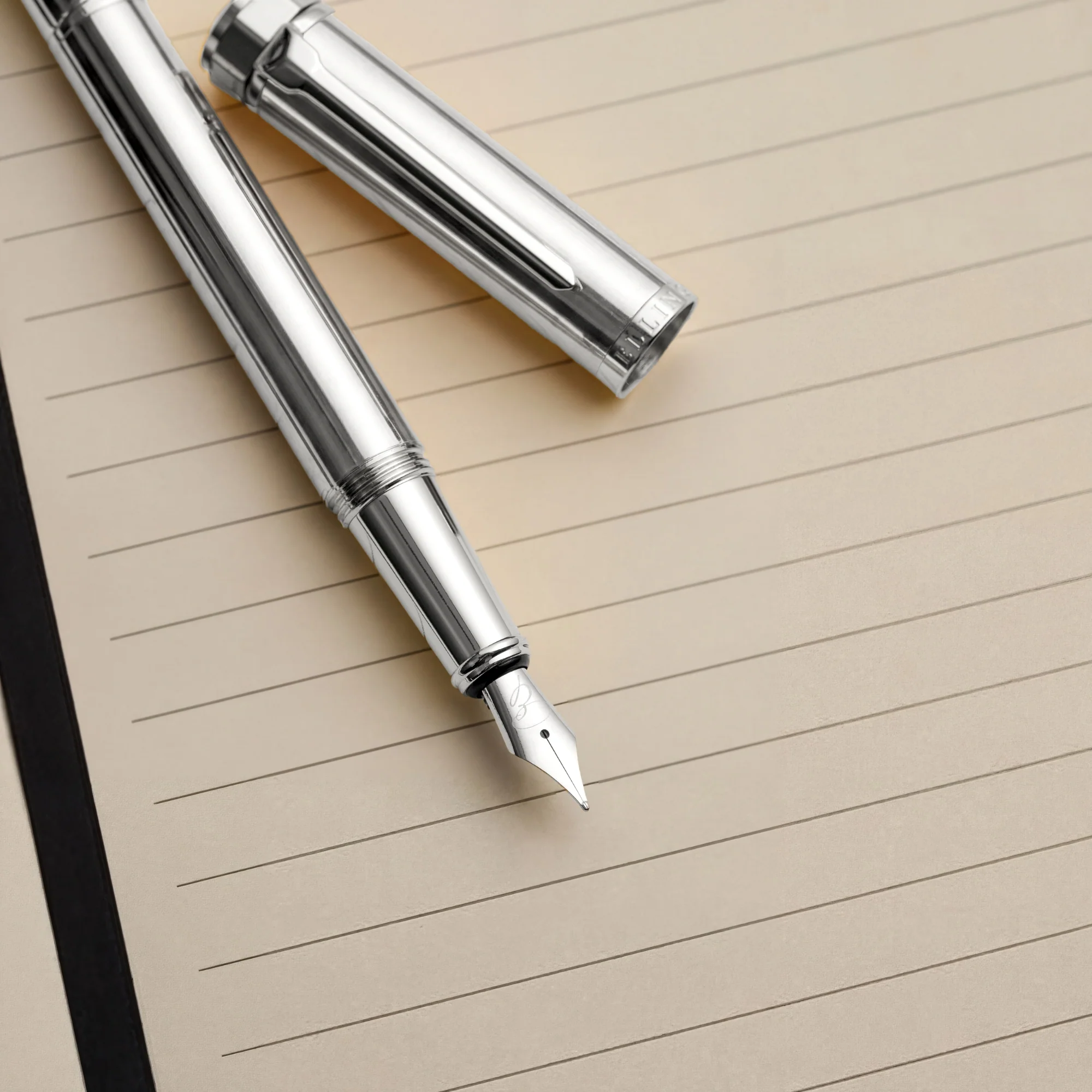 Silver Sonata Pocket Size Fountain Pen - Image 5