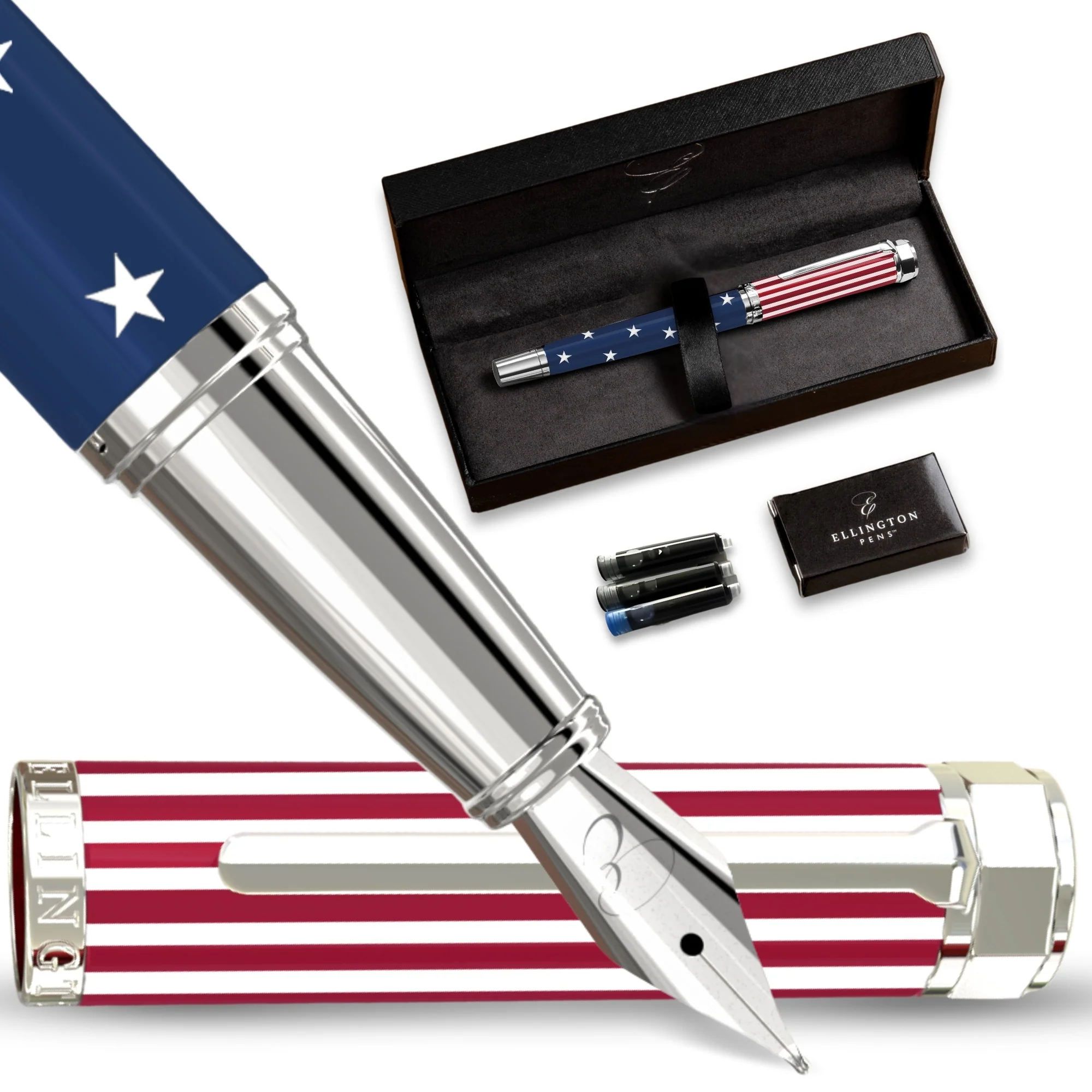 Stars and Stripes Fountain Pen - Limited Edition - Image 3