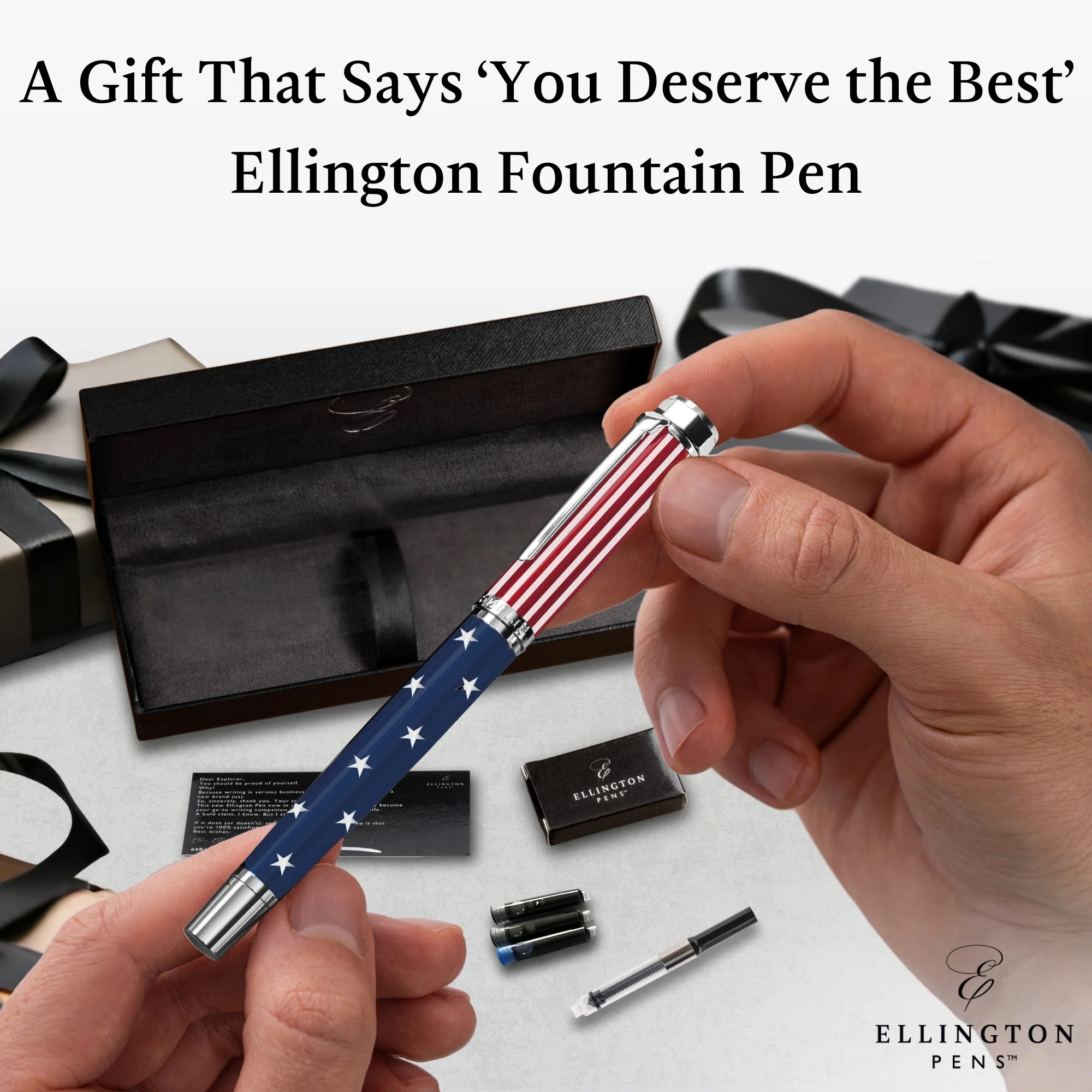 Stars and Stripes Fountain Pen - Limited Edition - Image 6