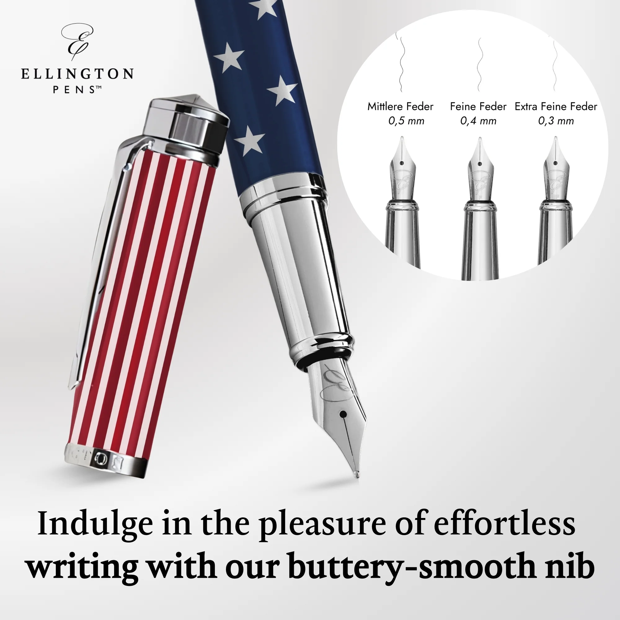 Stars and Stripes Fountain Pen - Limited Edition - Image 7