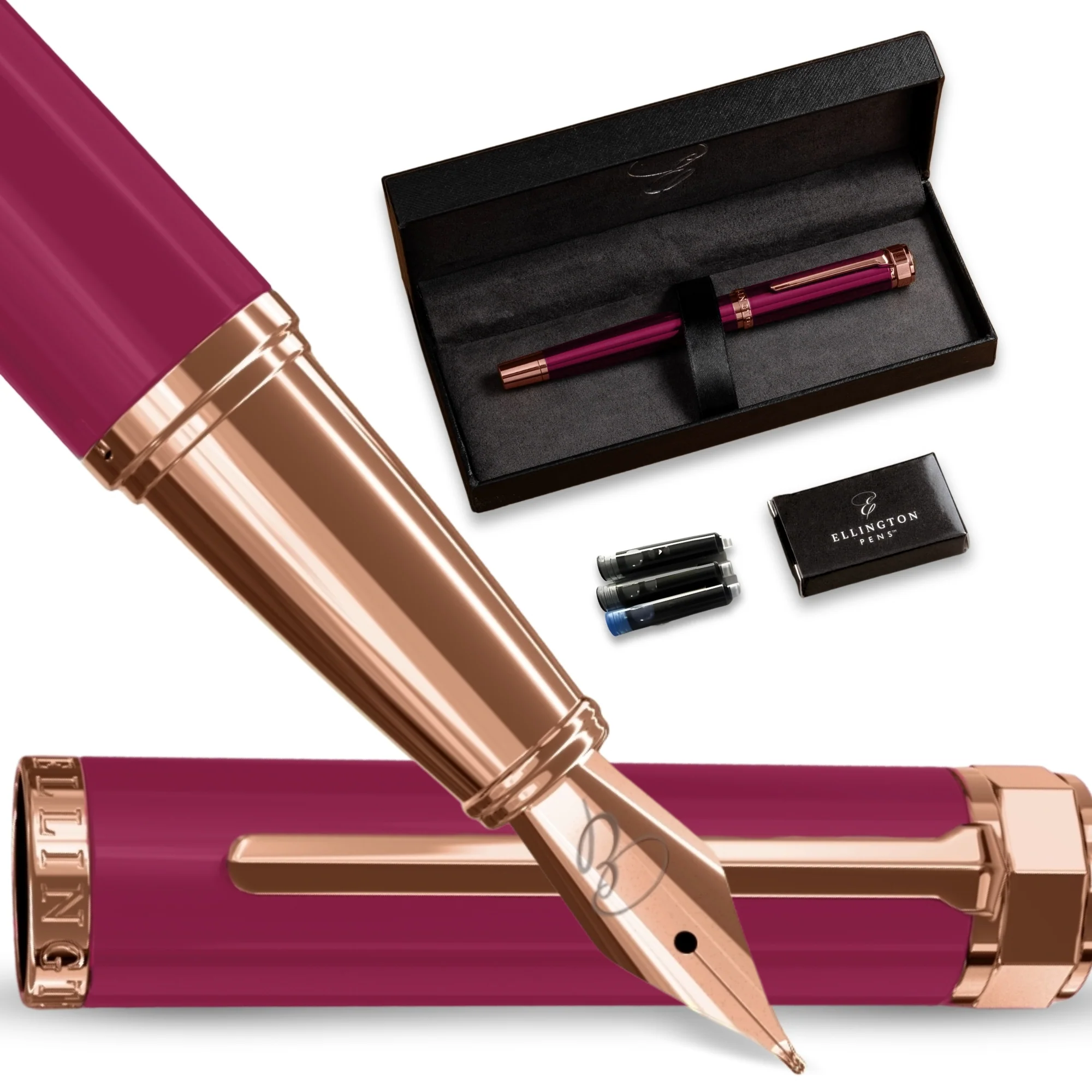 Vintage Rose Fountain Pen - Image 3